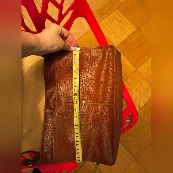 Valentino Brown Vintage Bag W Peeling Insoles